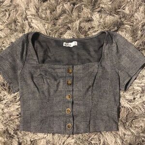 Girls Hollister Small Crop Top